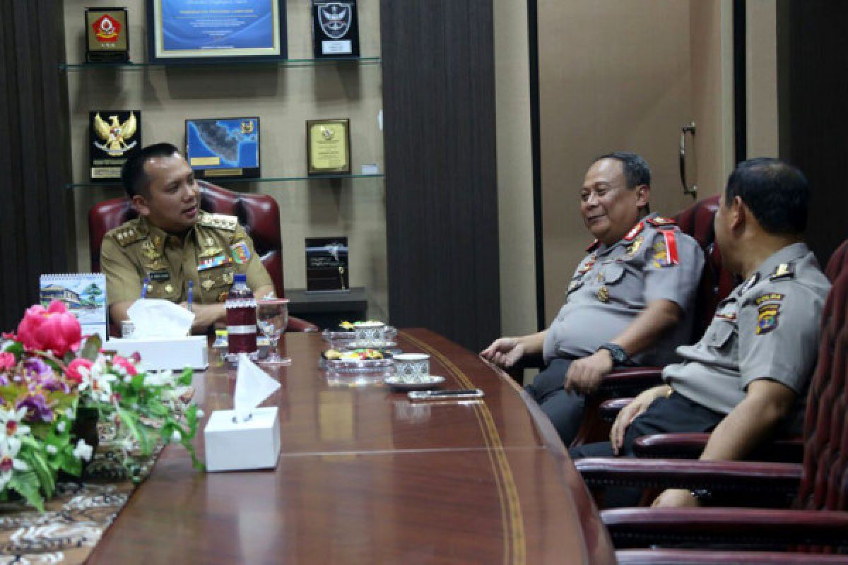 Gubernur Ridho Ficardo Menghibahkan 23,7 HA Lahan Untuk Polda Lampung