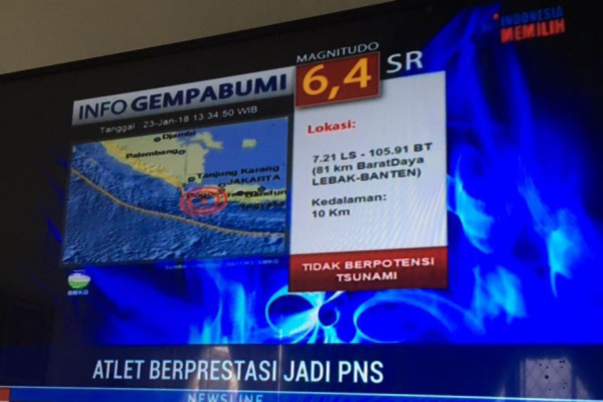 BPBD Lebak: 105 Rumah Rusak Akibat Gempa 