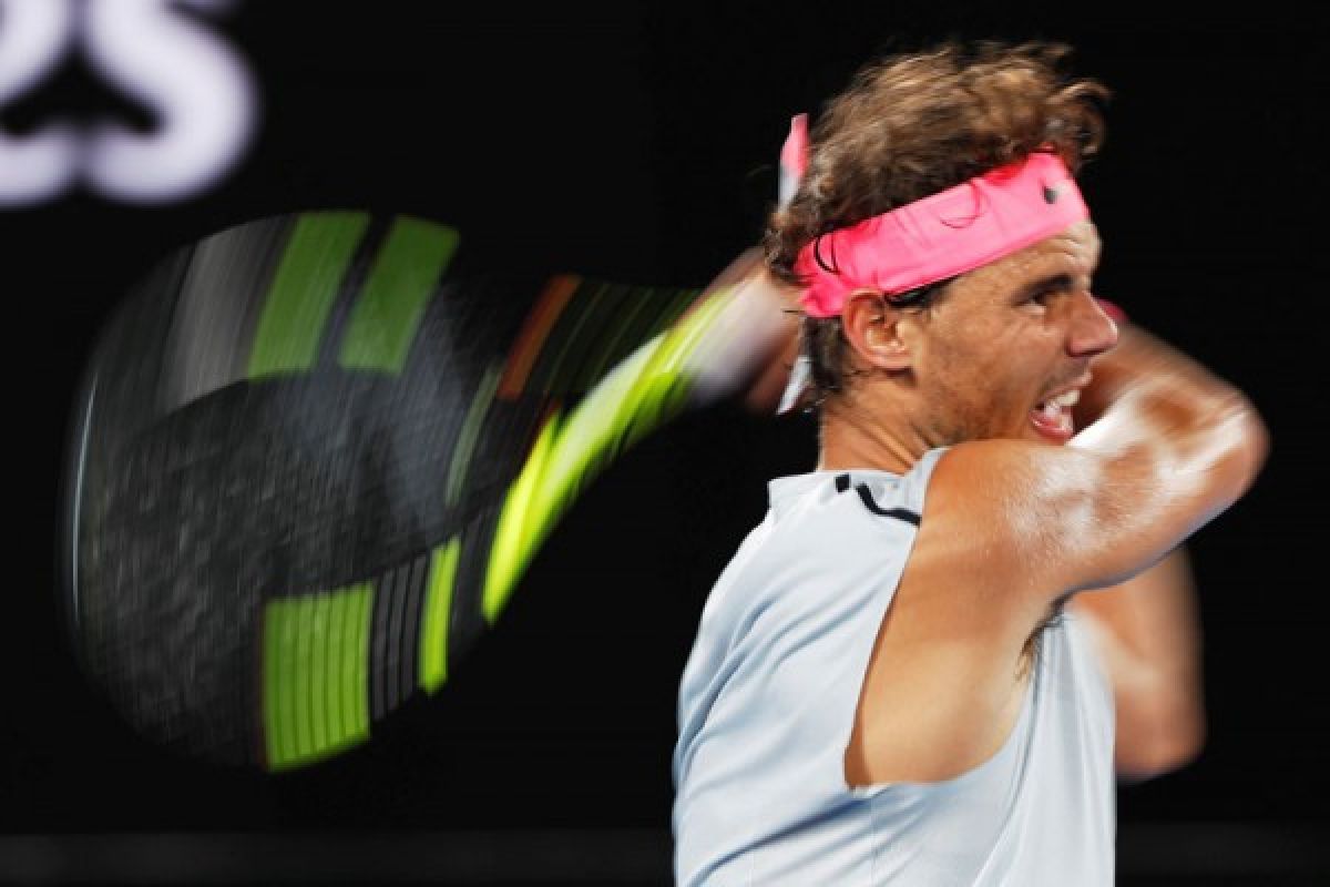 Cedera paha, Nadal mundur dari Brisbane International