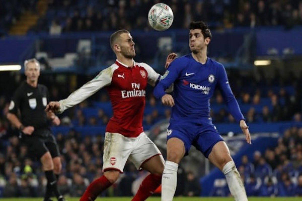 Arsenal ke final Piala Liga setelah menyingkirkan Chelsea