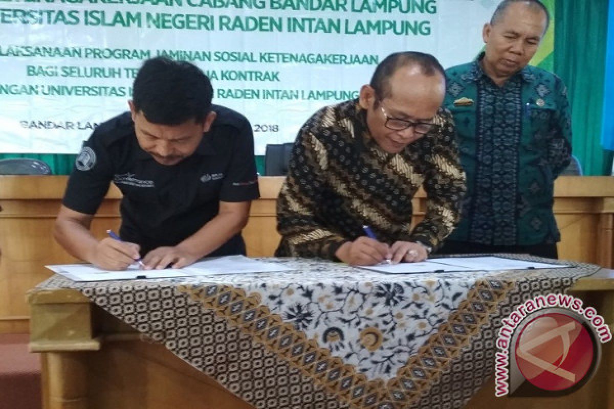 BPJS Ketenagakerjaan tandatangani MoU dengan UIN Raden Intan