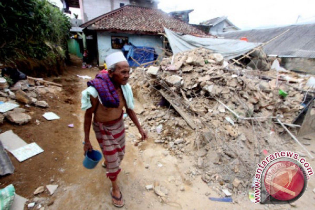 4.343 jiwa warga Sukabumi terdampak gempa Lebak