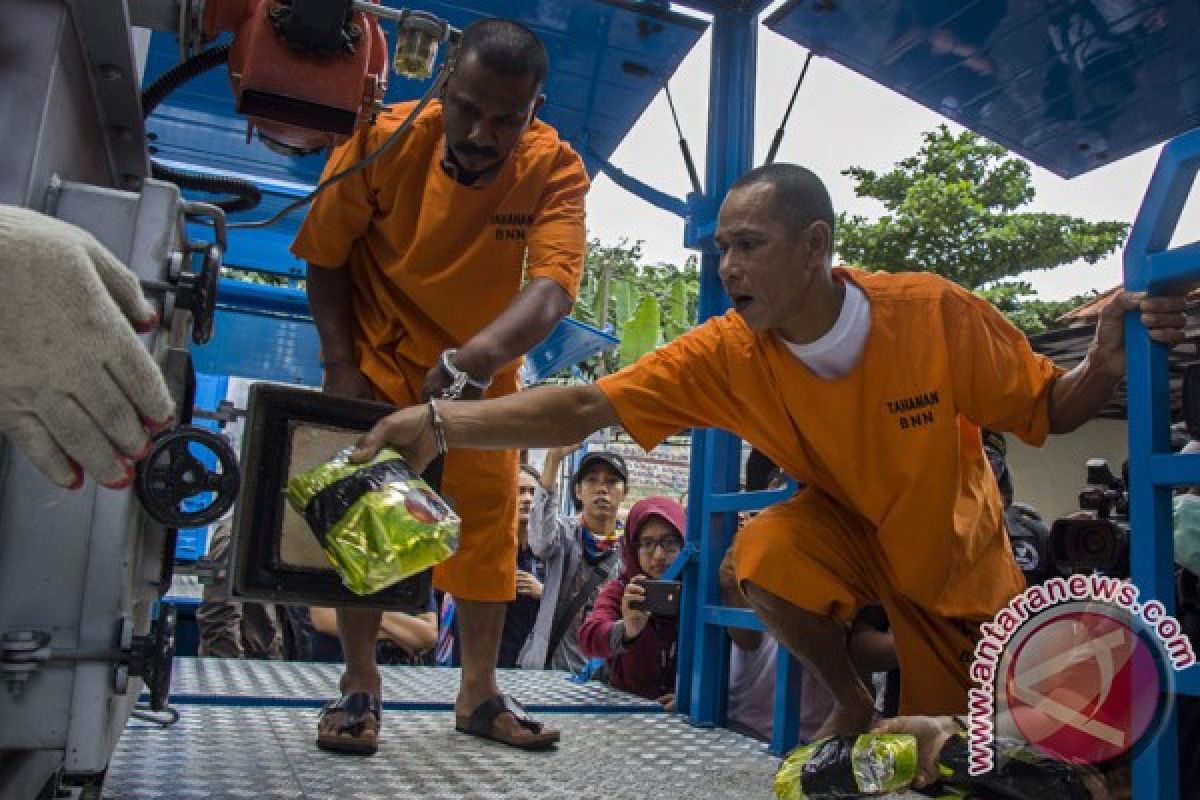 BNN Lampung musnahkan sabu-sabu senilai Rp3,5 miliar