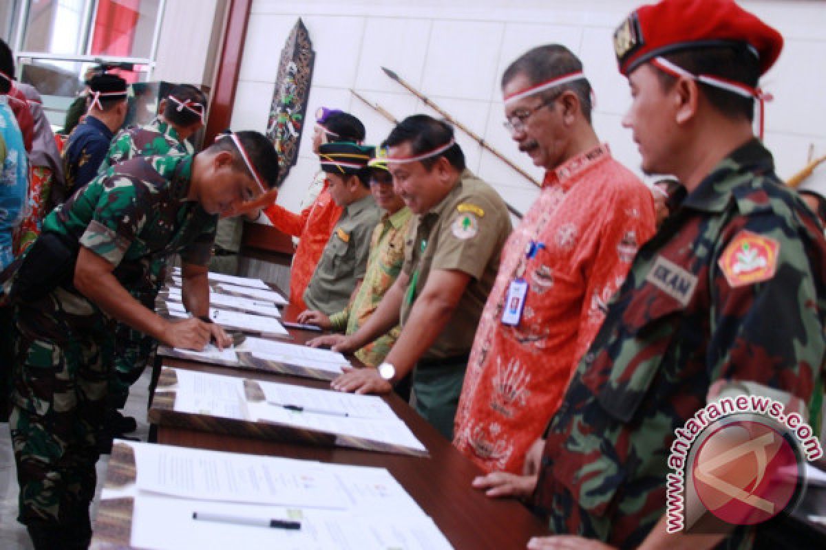 Korem 102/Pjg Fokus Peningkatan Wawasan Kebangsaan