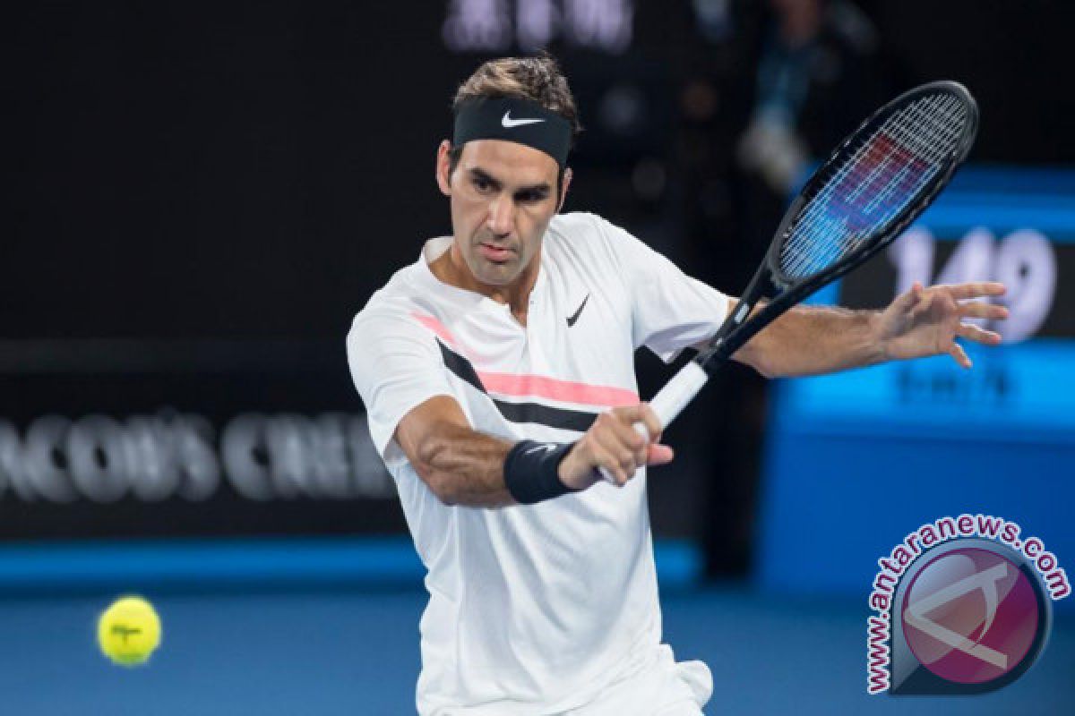 Federer raih gelar keenam Australia Terbuka