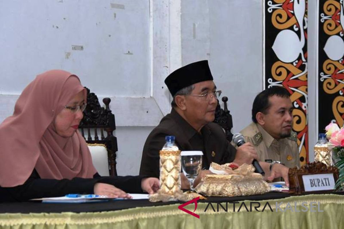 Bupati : Kepala SKPD Jangan  Keluar Daerah Selama Pemeriksaan BPK