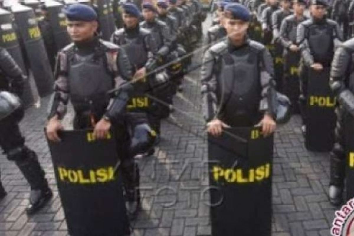 9.000 Polisi Kawal Pilgubri Termasuk Untuk 4 Bapaslon yang Daftar