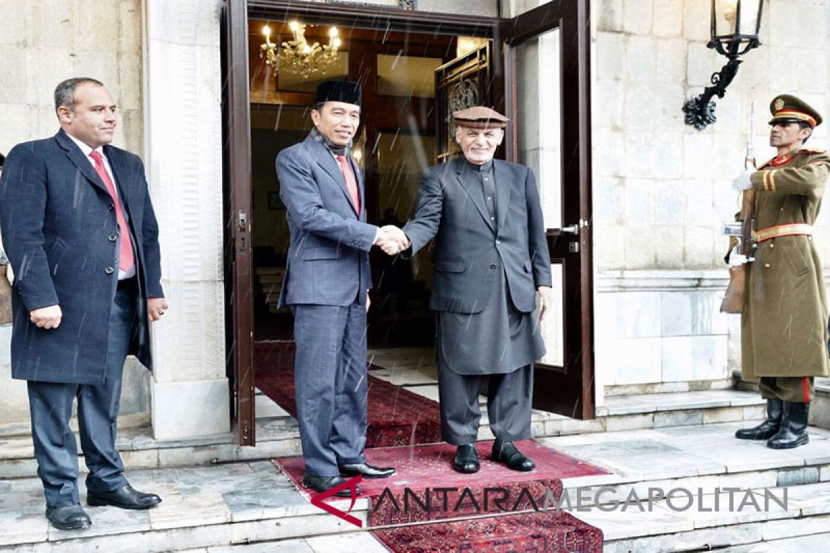 Presiden Joko Widodo bertemu pemuka agama di Istana Bogor