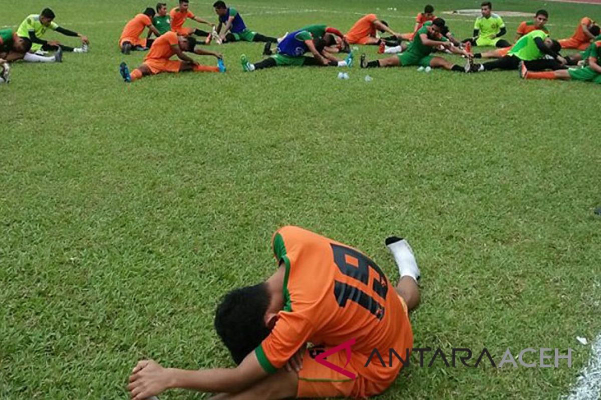 Aceh United intensifkan latihan pembentukan tim