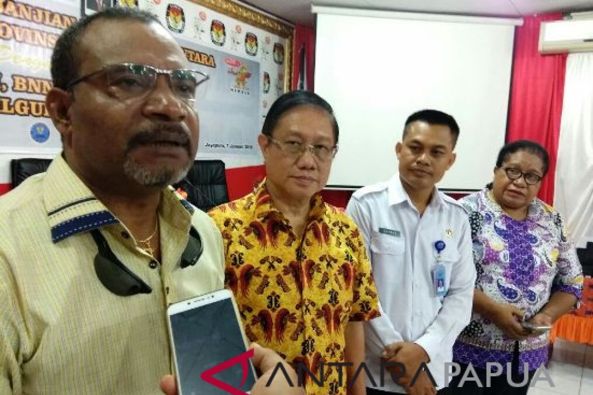 KPU Papua menyatakan persyaratan paslon LukMen lengkap