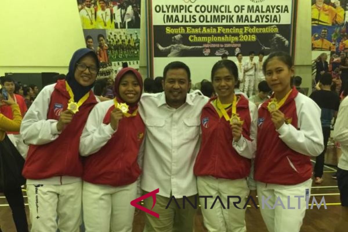 Indonesia rebut dua emas Kejuaraan Asia Tenggara di Malaysia