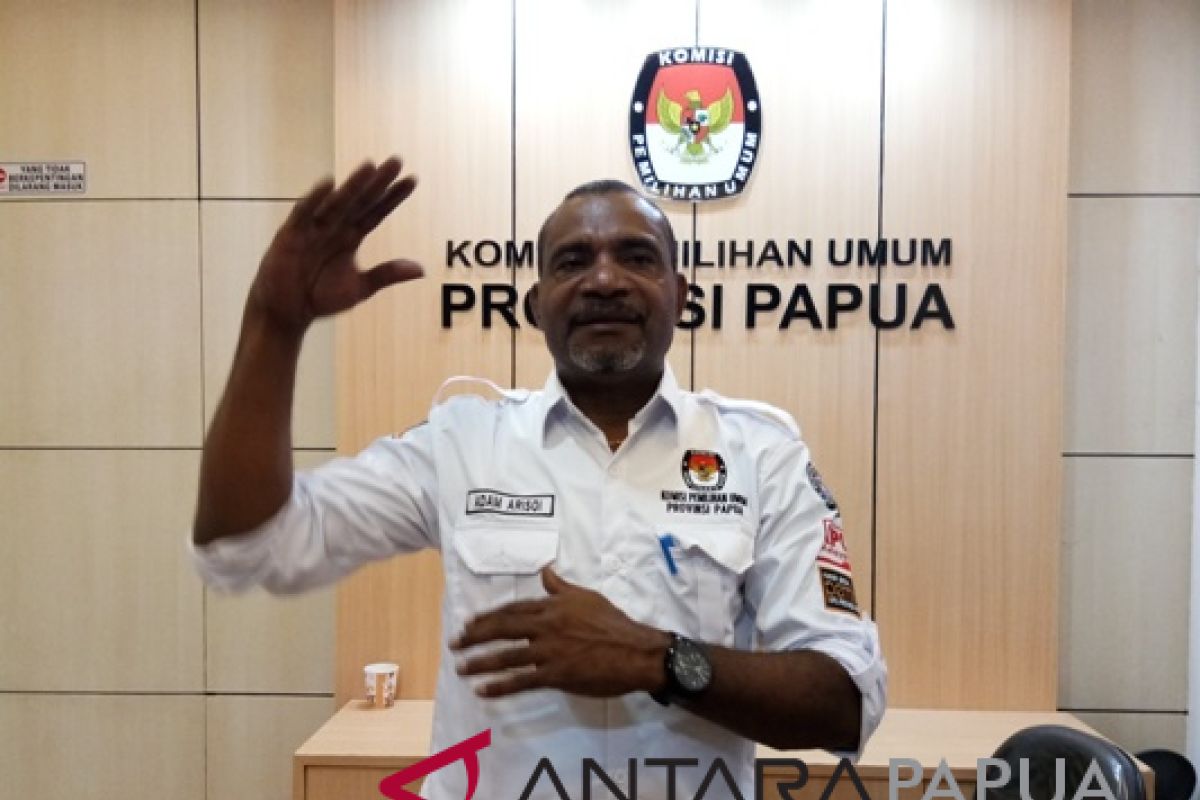 KPU Papua umumkan peserta pilgub sesuai jadwal nasional