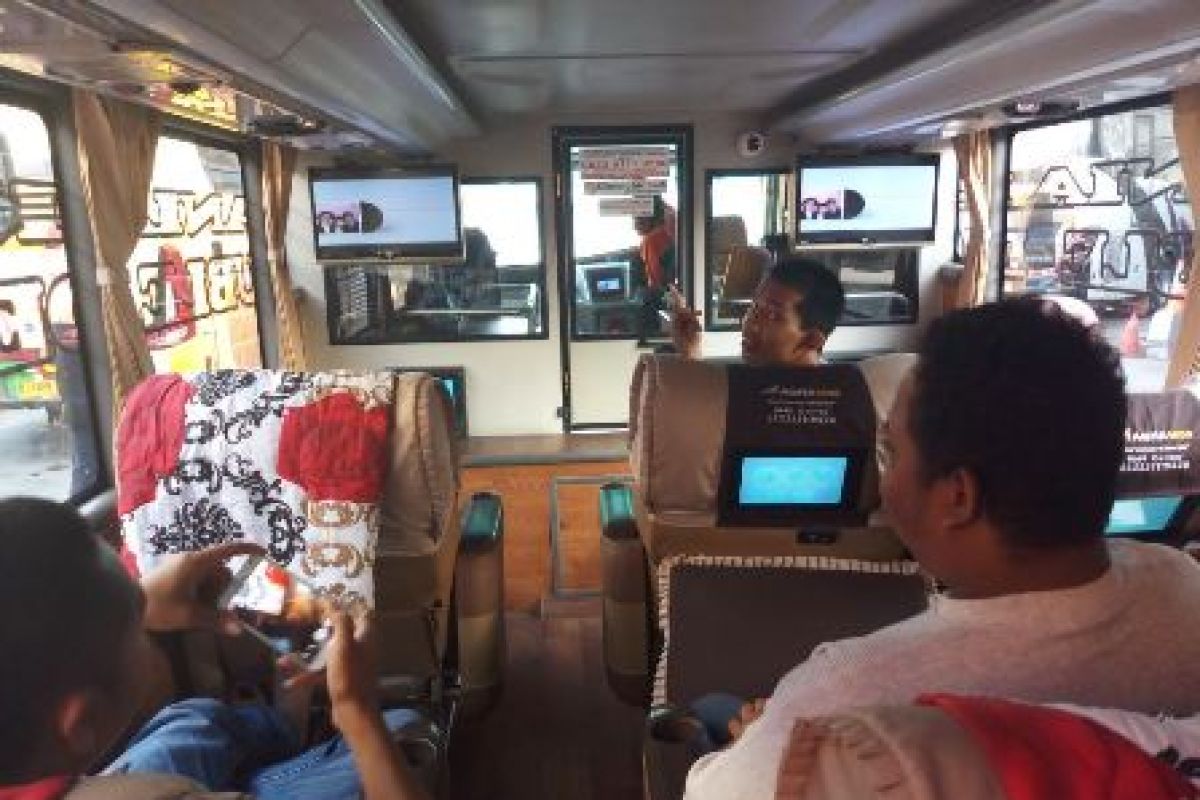 Dishub Banten uji kelaikan bus AKAP