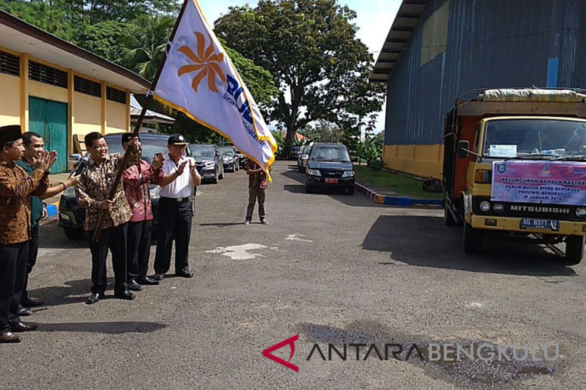 Bulog Bengkulu mulai distribusikan bansos rastra