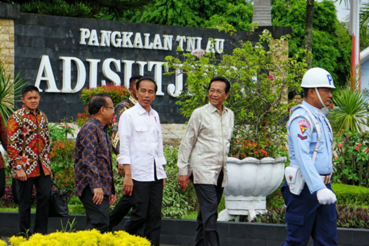 Presiden tiba di Jakarta