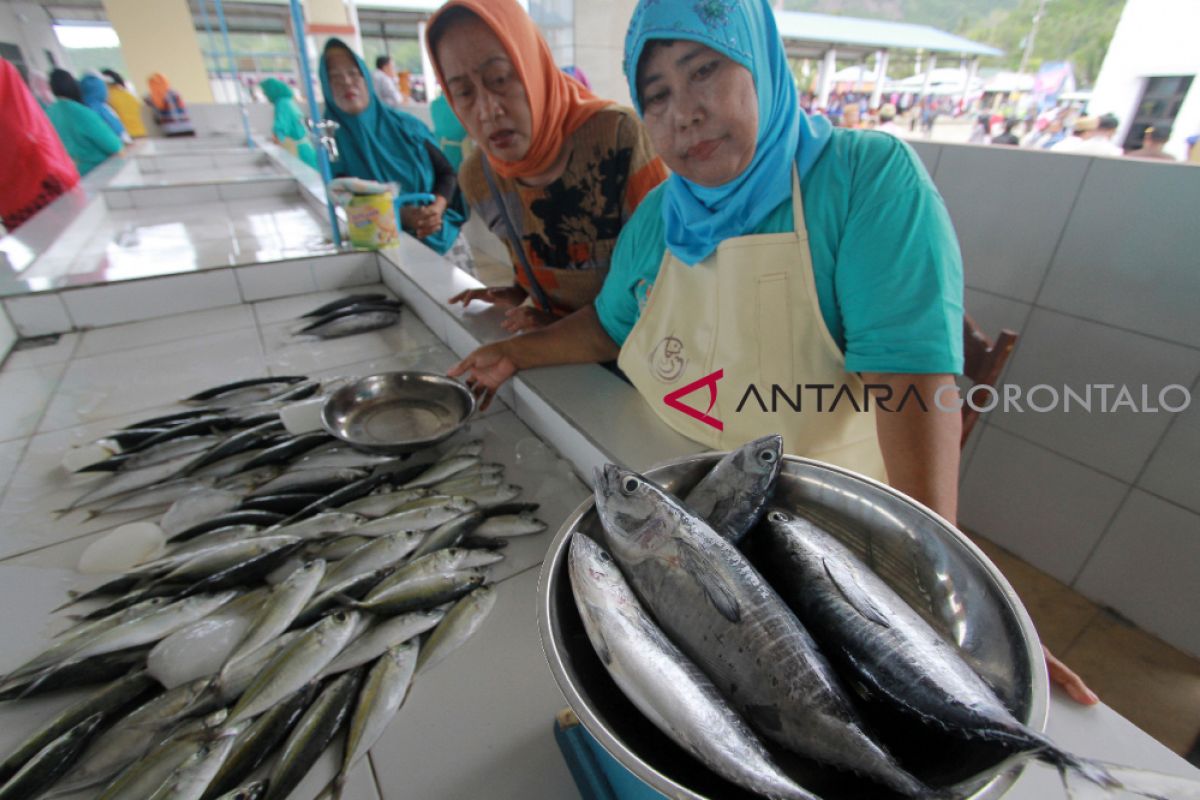 Pemkab Gorontalo Bantu Kotak Pendingin Bagi Pedagang Ikan