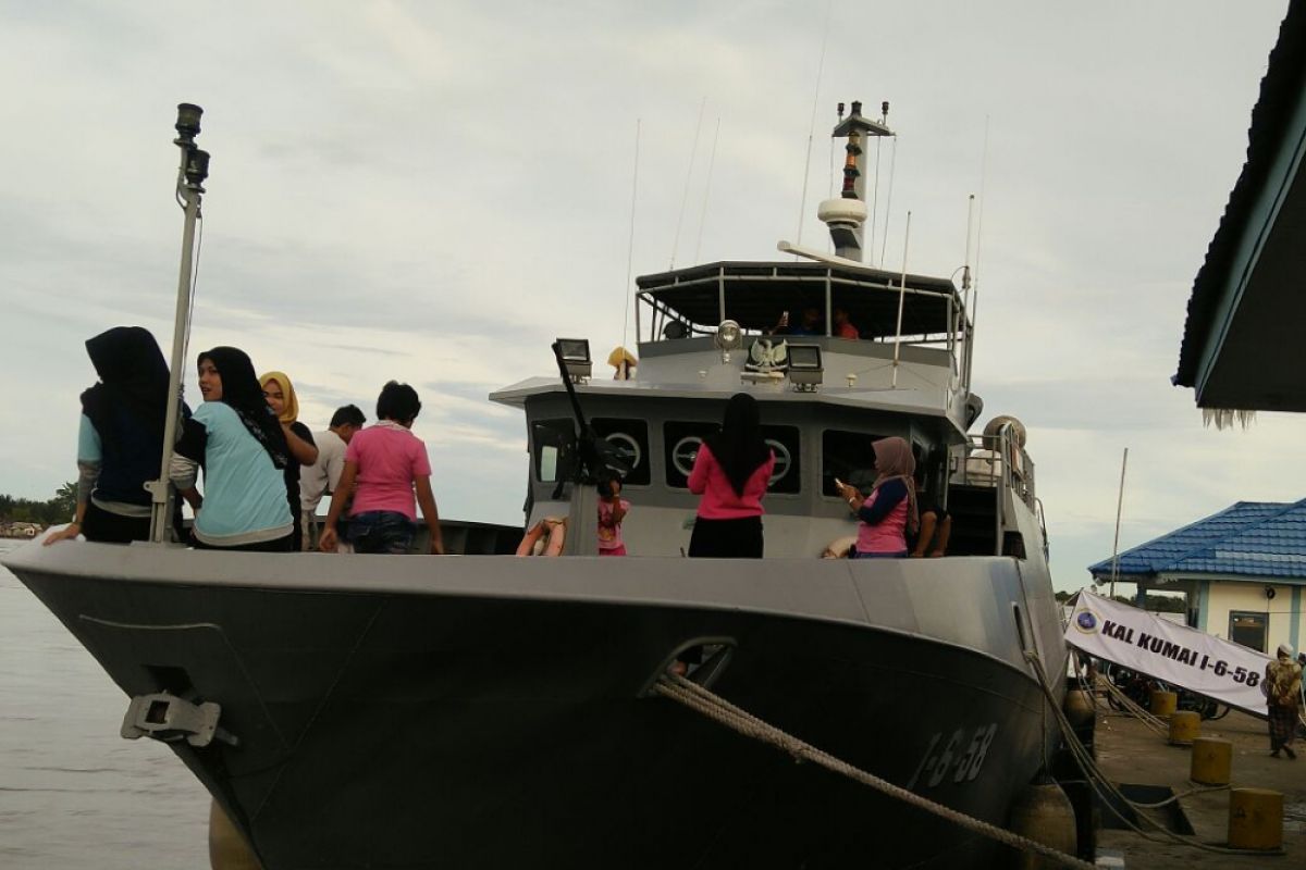 KAL Kumai I-6-58 Open Ship di Marabahan