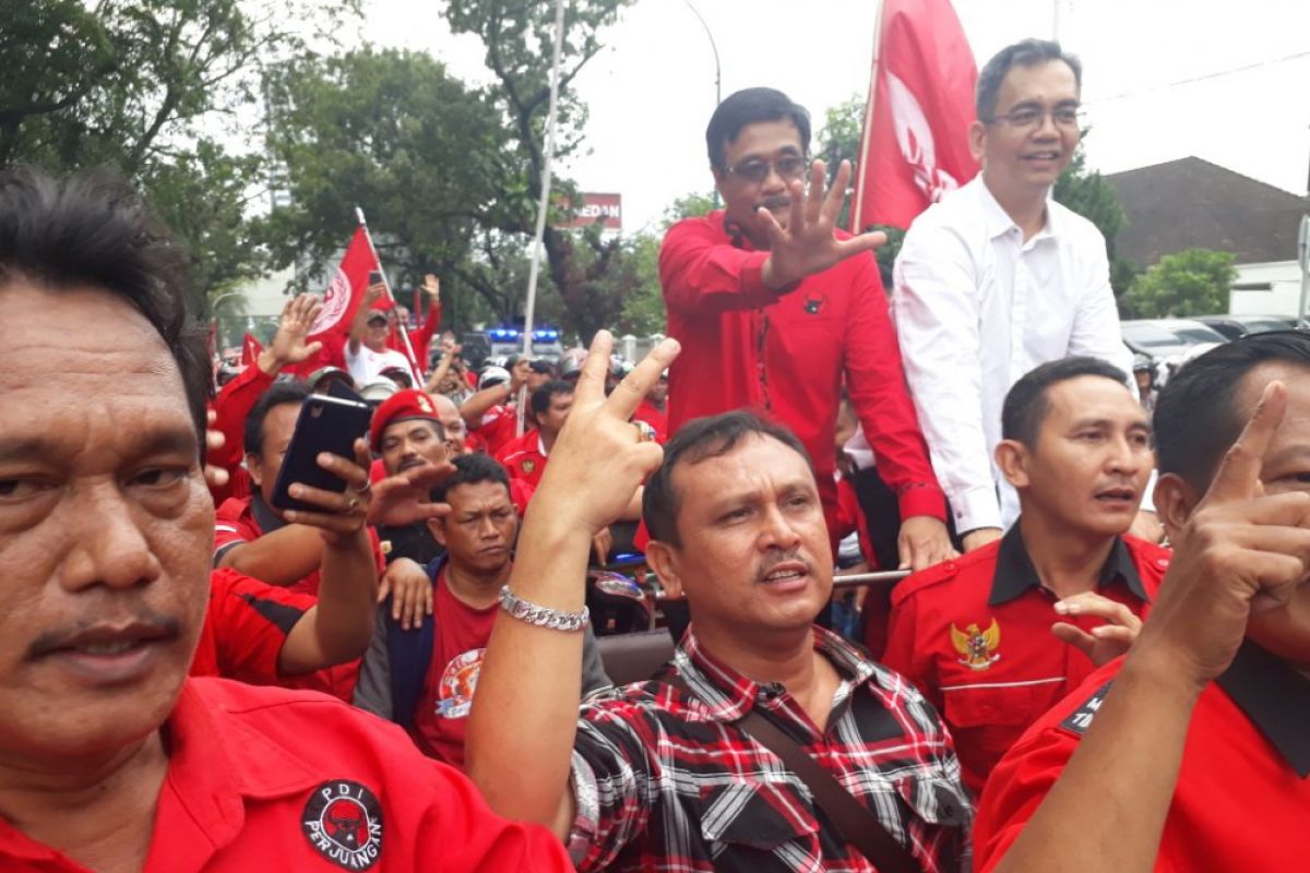 Djarot-Sihar daftar pilgub Sumut