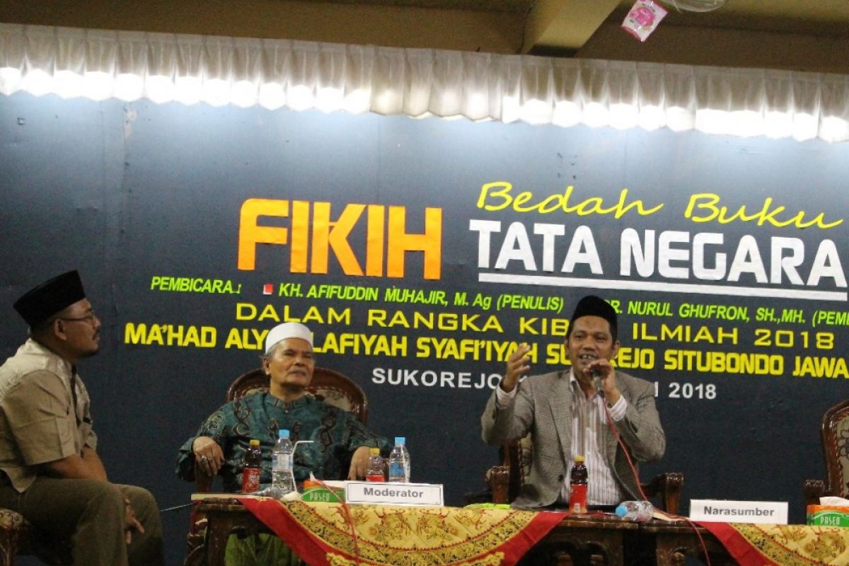 Fikih Tata Negara Dibedah di Ponpes Salafiyah Syafi'iyah Situbondo