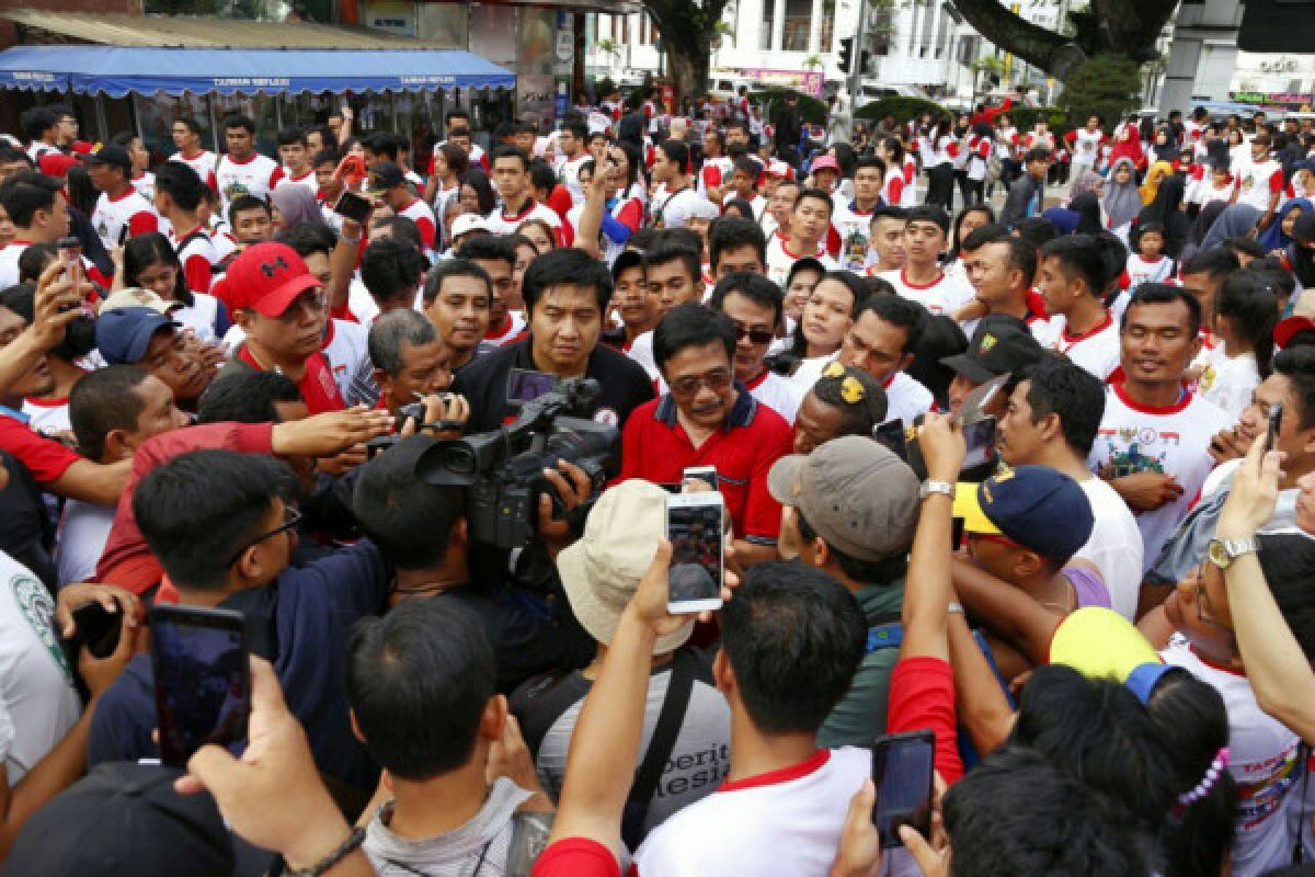 Ribuan warga Medan ikuti kirab kebangsaan