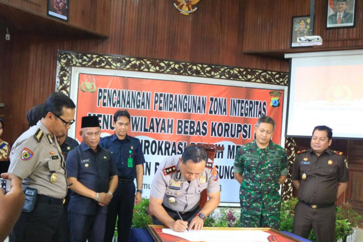 Polres HSU Canangkan Zona Integrasi