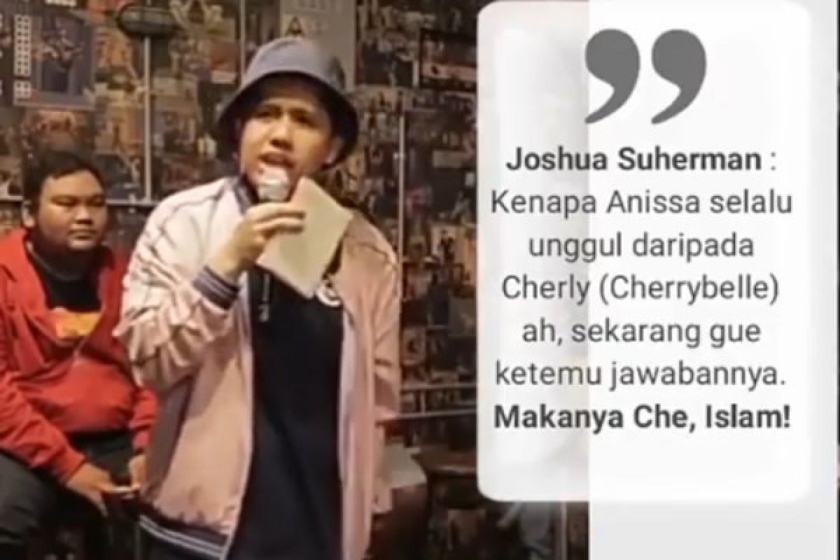 Joshua Suherman akan dilaporkan ke polisi