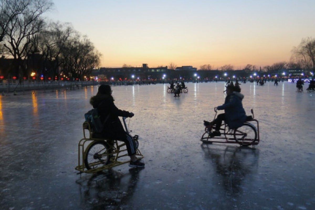 Shichahai, danau beku legenda para biksu