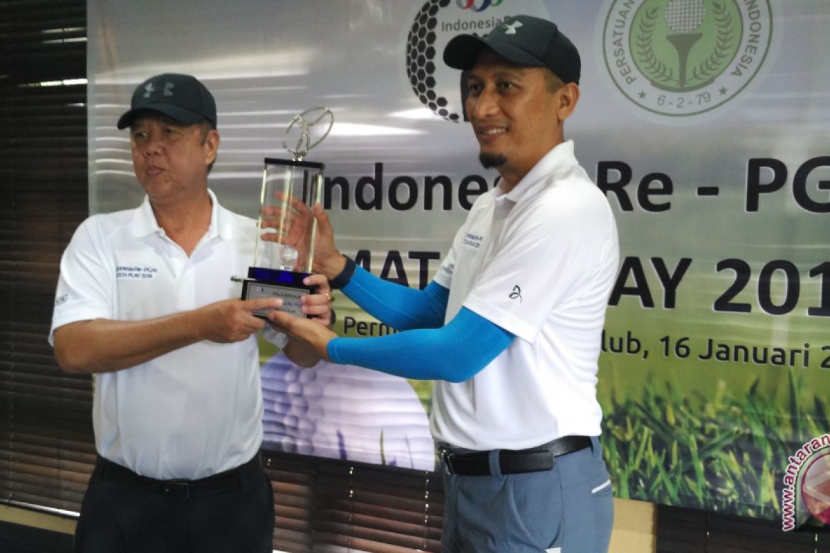 Indonesia Re jadi sponsor tunggal turnamen golf PGAI Matchplay