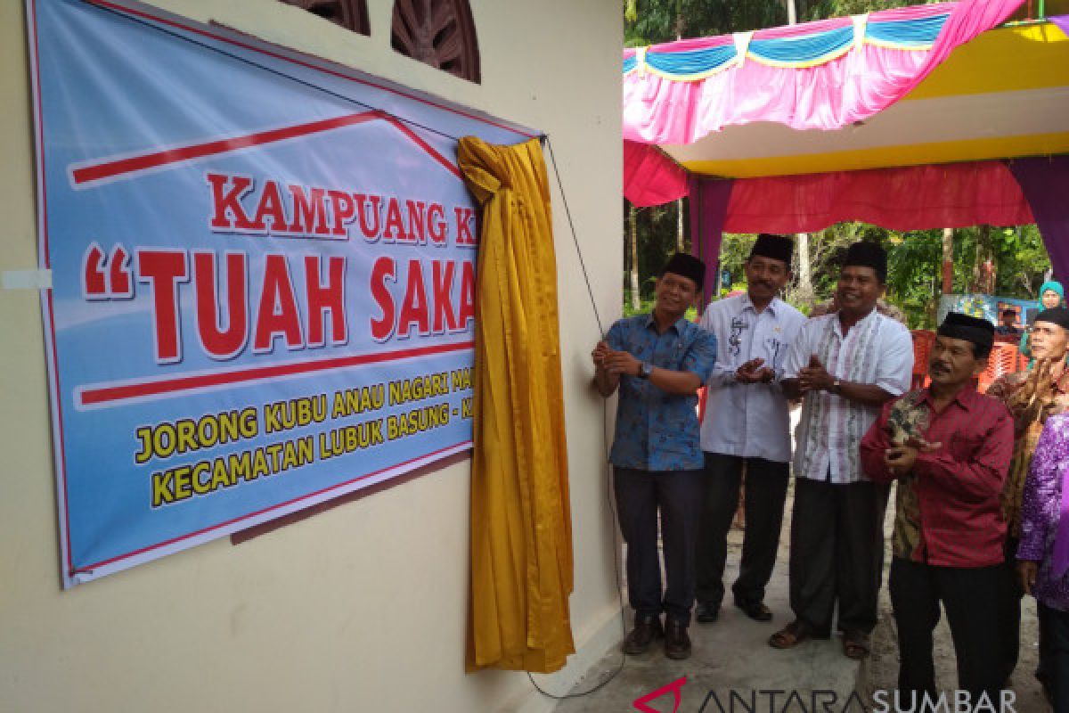 Kampung Kubu Anau Agam dicanangkan sebagai kampung KB