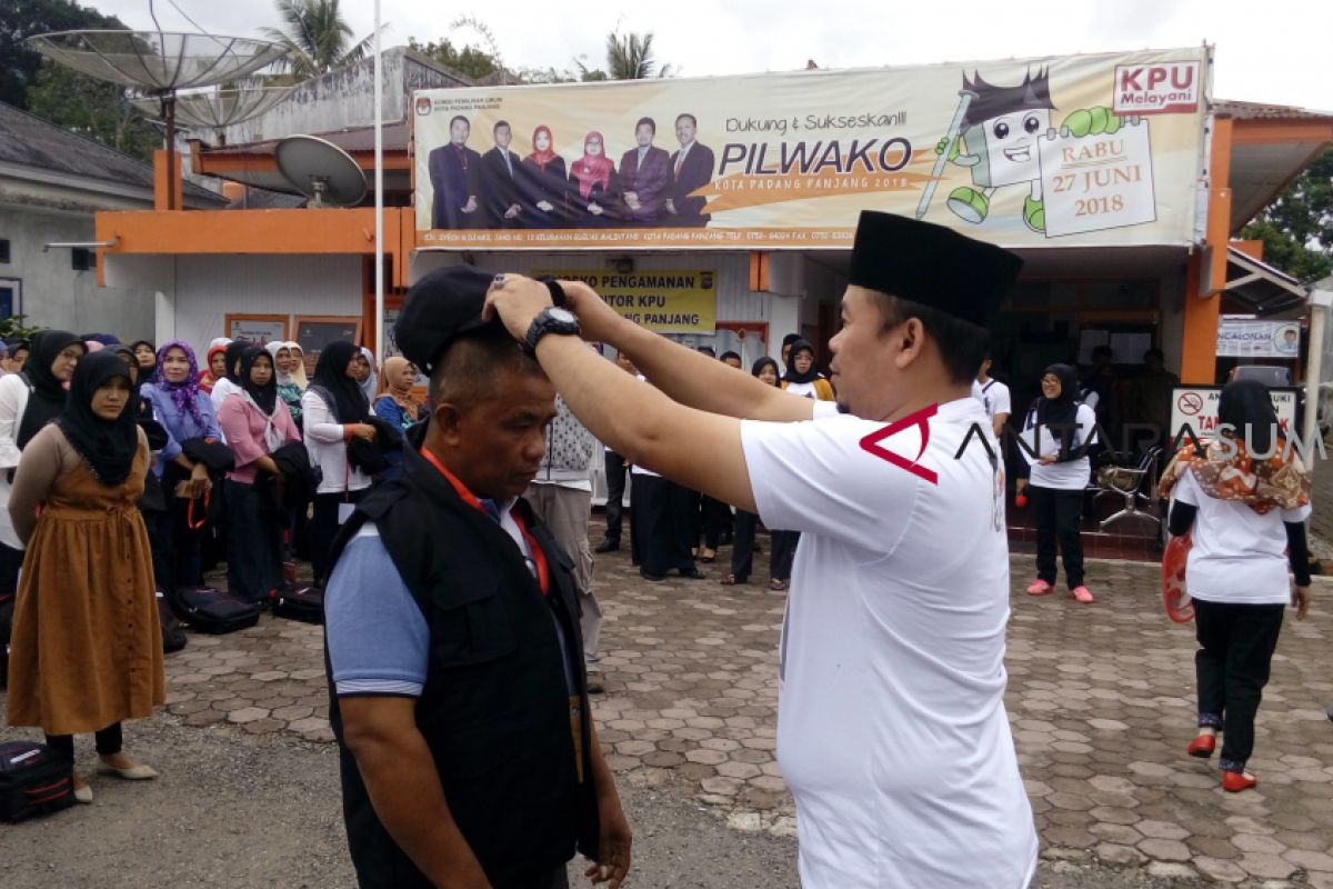 KPU Padang Panjang turunkan PPDP coklit 33.236 penduduk