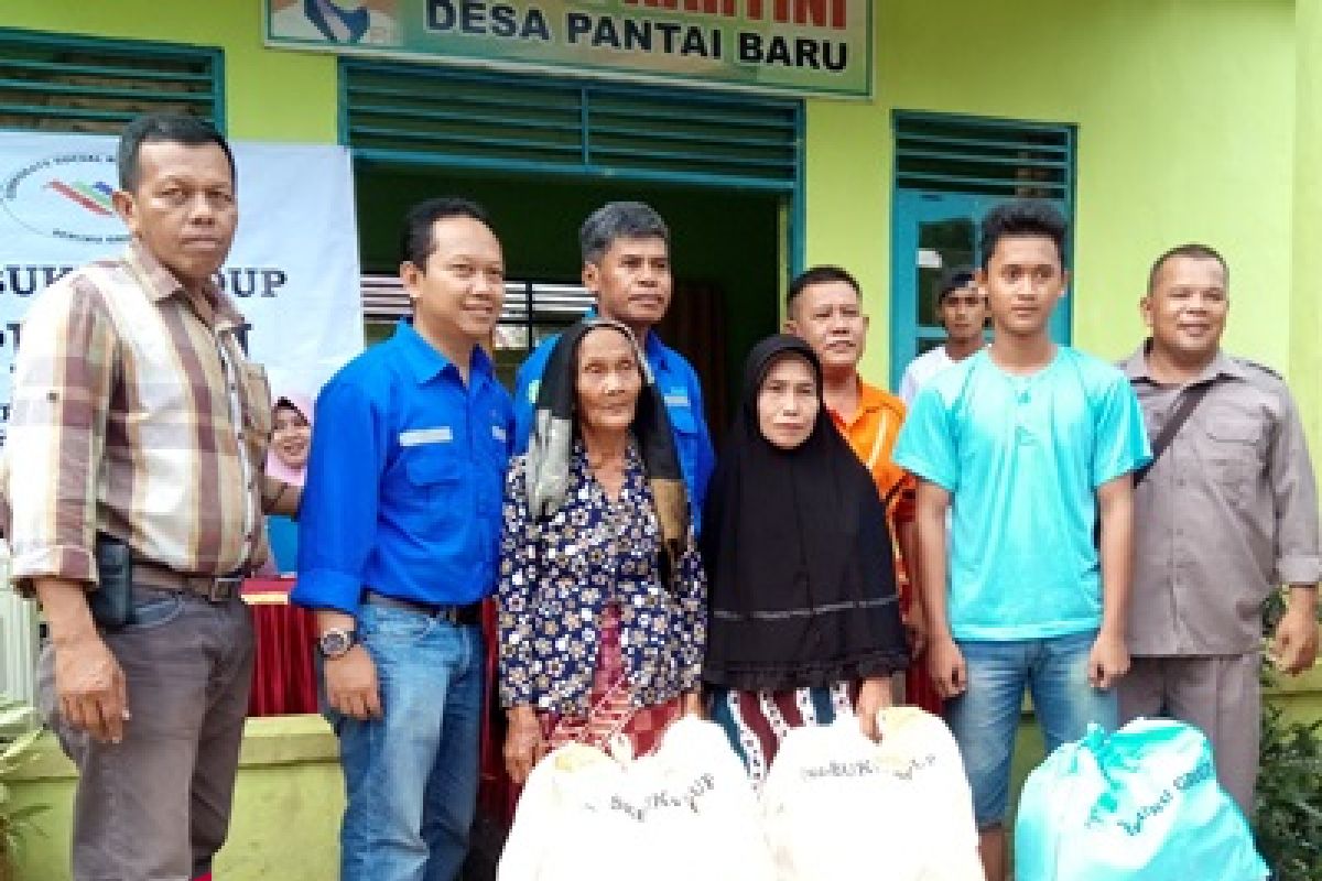 Sebuku Group Bagikan 650 Sembako Kepada Masyarakat