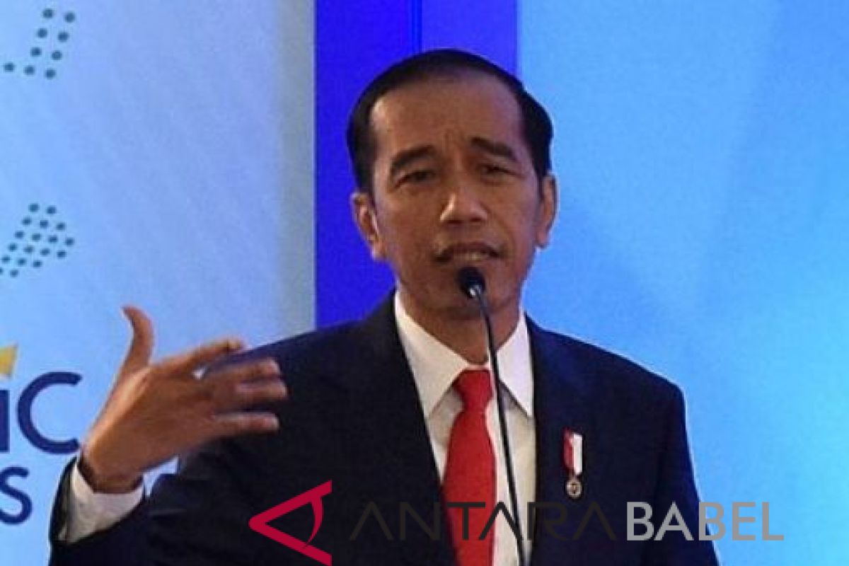 Jokowi speaks about amendments of constitution