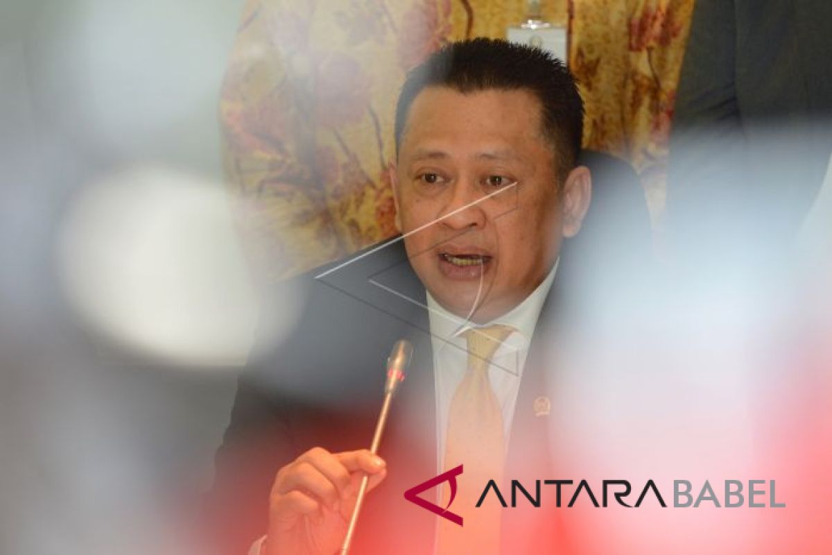 Ketika Ketua DPR Bambang  Soesatyo 