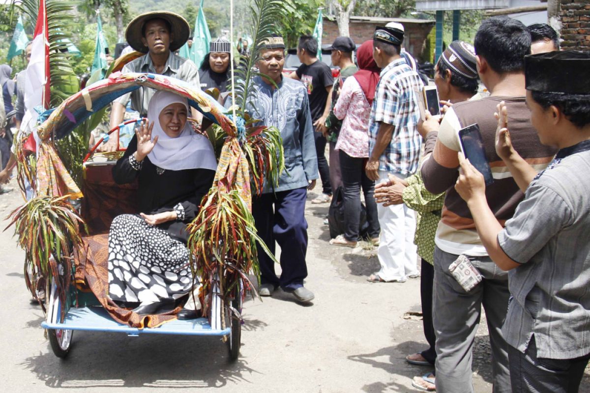 Temui Muslimat, Khofifah Kampanye 