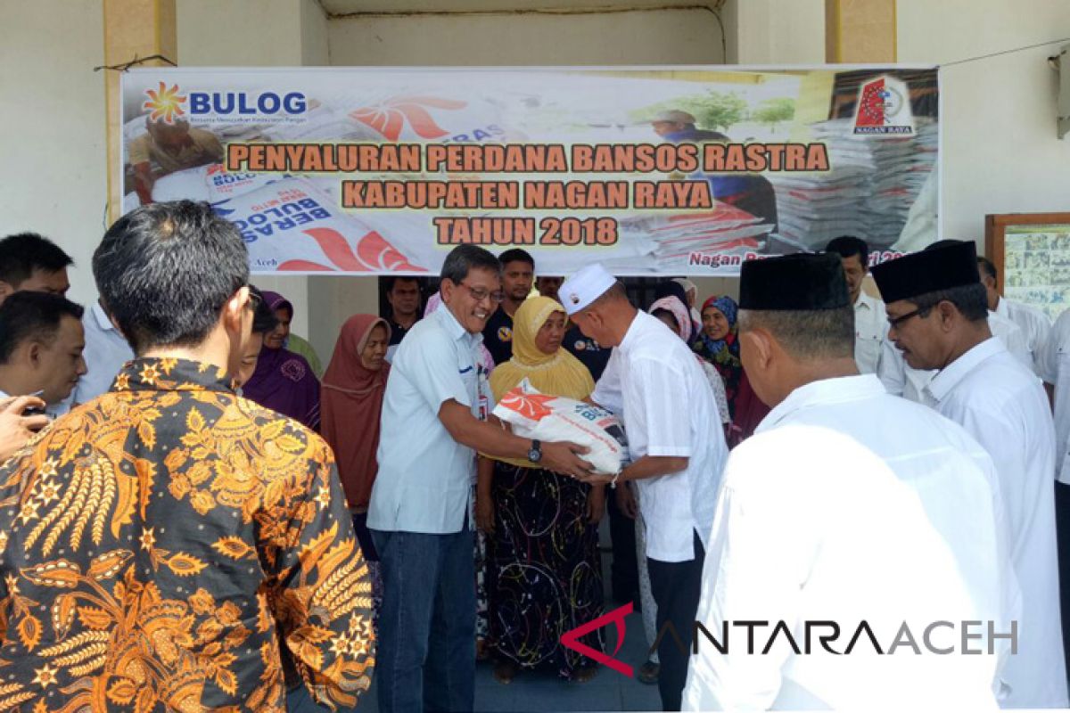 Penyaluran bansos rastra Aceh capai 86 persen