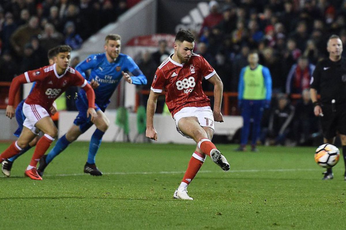 Juara bertahan Arsenal disingkirkan Nottingham Forest