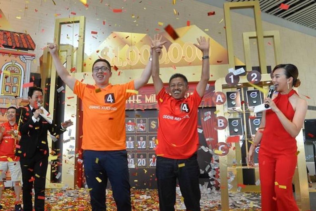 Pria Purwakarta menangi hadiah sejuta dolar Singapura di Changi