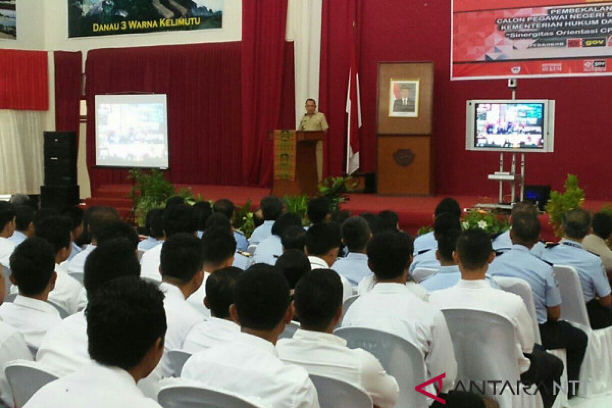 435 CPNS Kemenkumham terima pembekalan dari gubernur