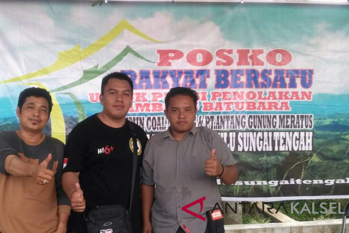 Warga Dirikan Posko Rakyat Bersatu Tolak Tambang