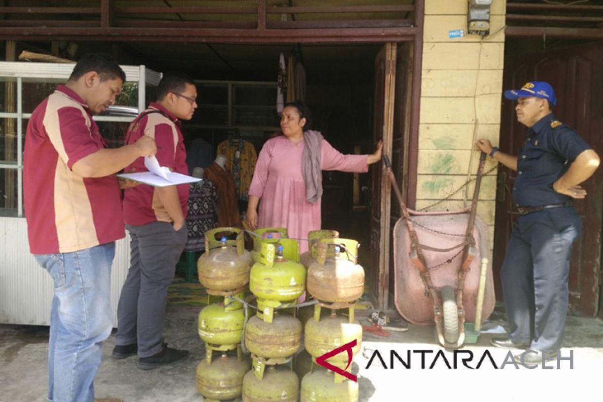 Satgas Pangan sita 81 tabung gas elpiji