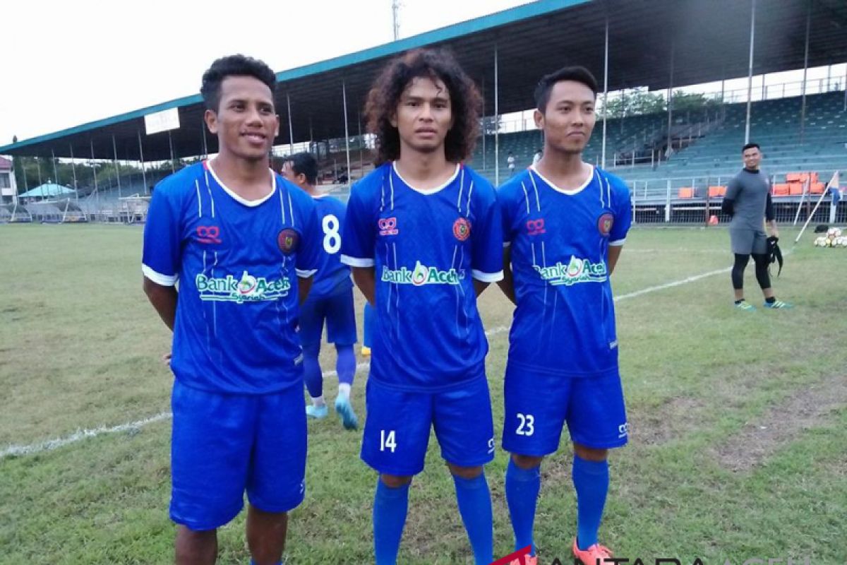 Hadir tiga pemain latihan Persiraja hidup