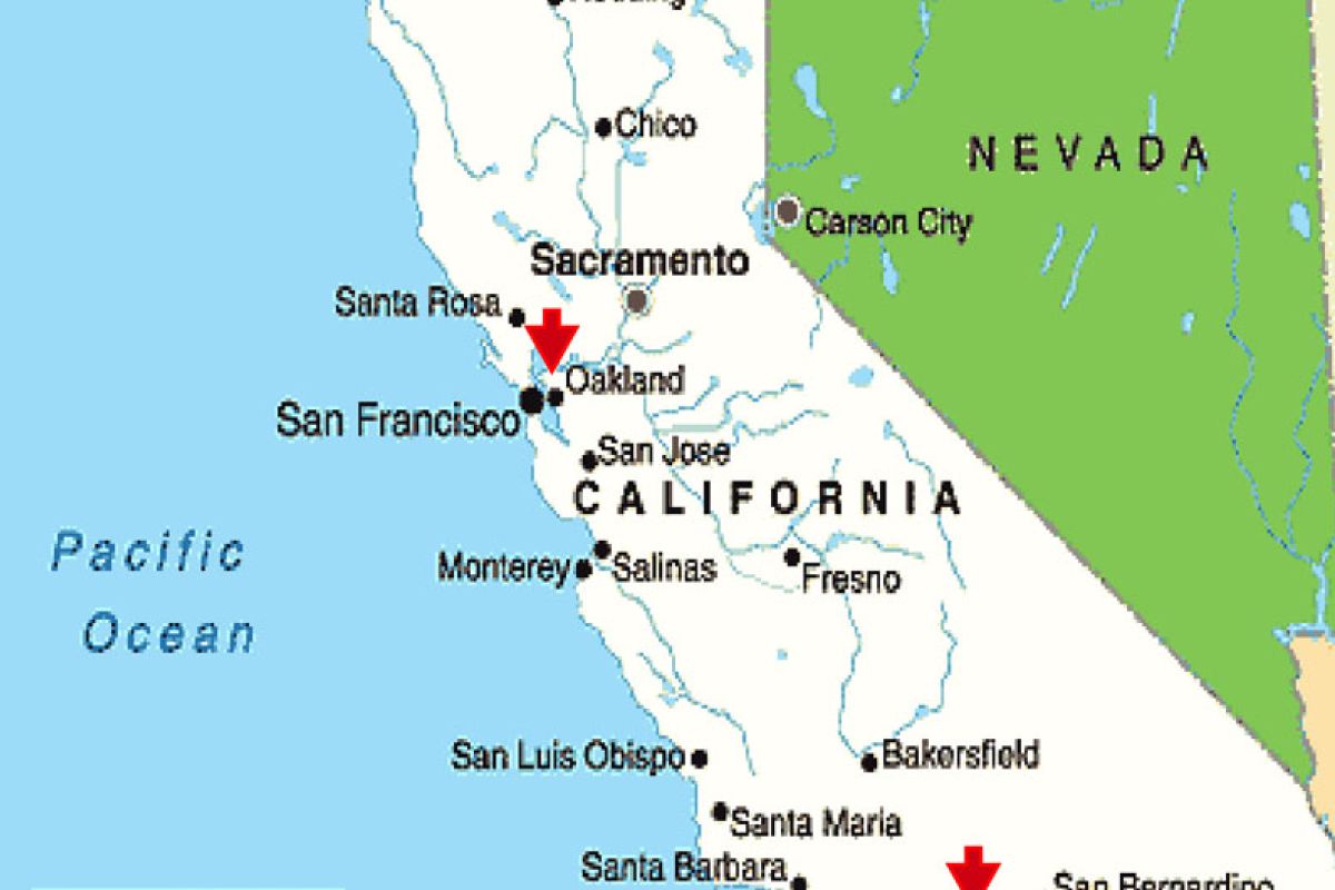 Longsor landa California, belasan orang dilaporkan tewas