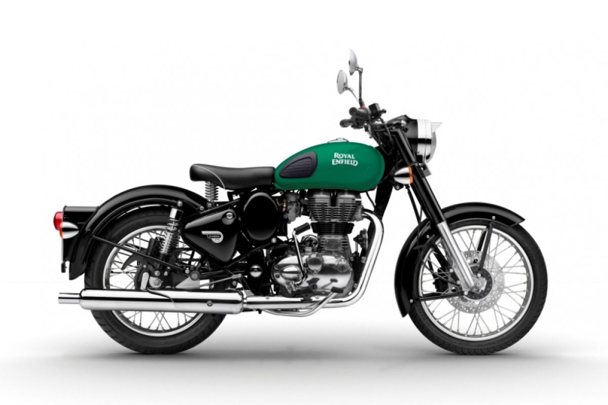 Sejarah di balik tiga warna Royal Enfield Reddicth