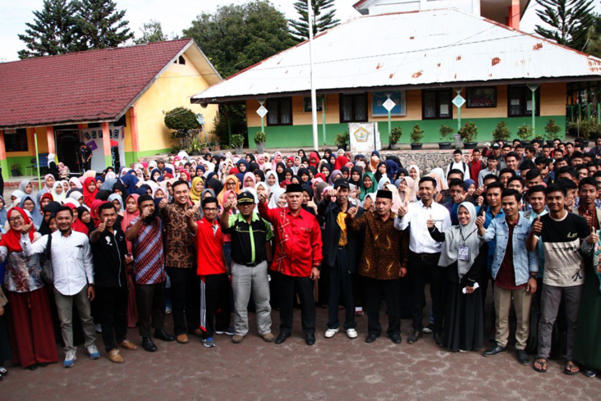 Siswa Aceh Tengah-Bener Meriah simulasi SBMPTN