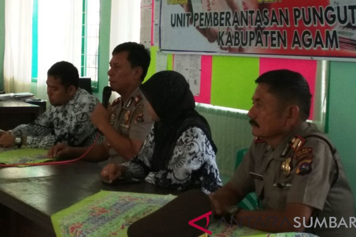 Cegah OTT, UP Pungli Agam Gelar Sosialisasi Saber Pungli