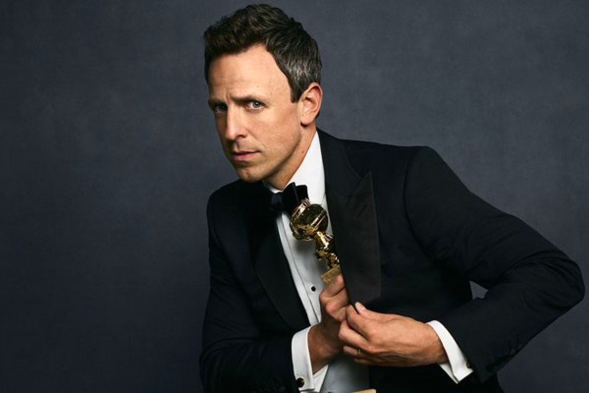 Aksi Seth Meyers buka gelaran Golden Globe 2018