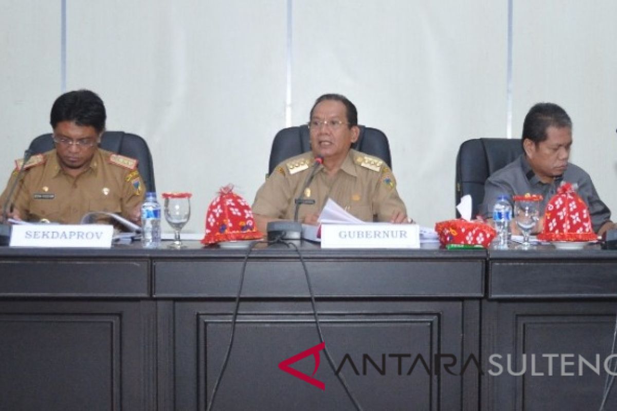 Gubernur Sulteng minta OPD lakukan penghematan anggaran