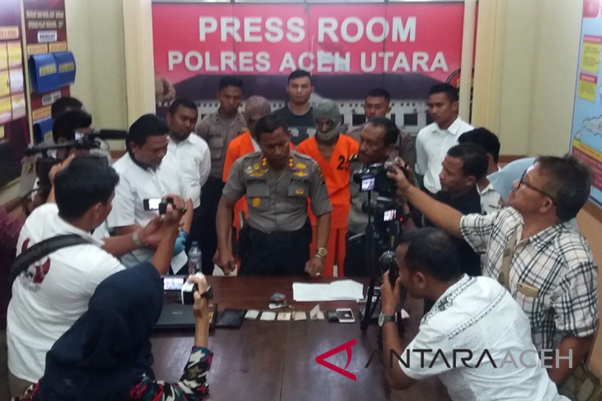 Spesialis pembobol rumah ditangkap di Aceh Utara