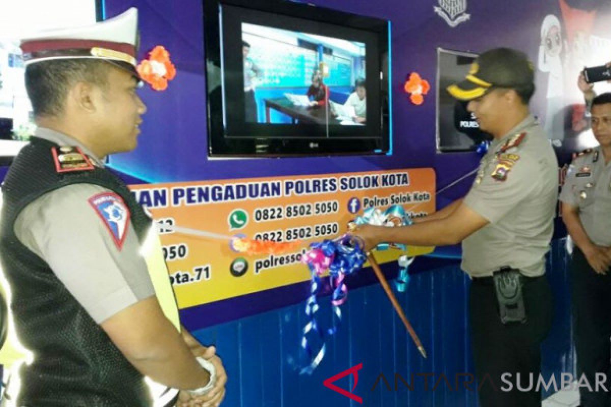 Nyamankan Masyarakat Urus SIM, Polres Solok Kota Sediakan Ruang Bermain Anak