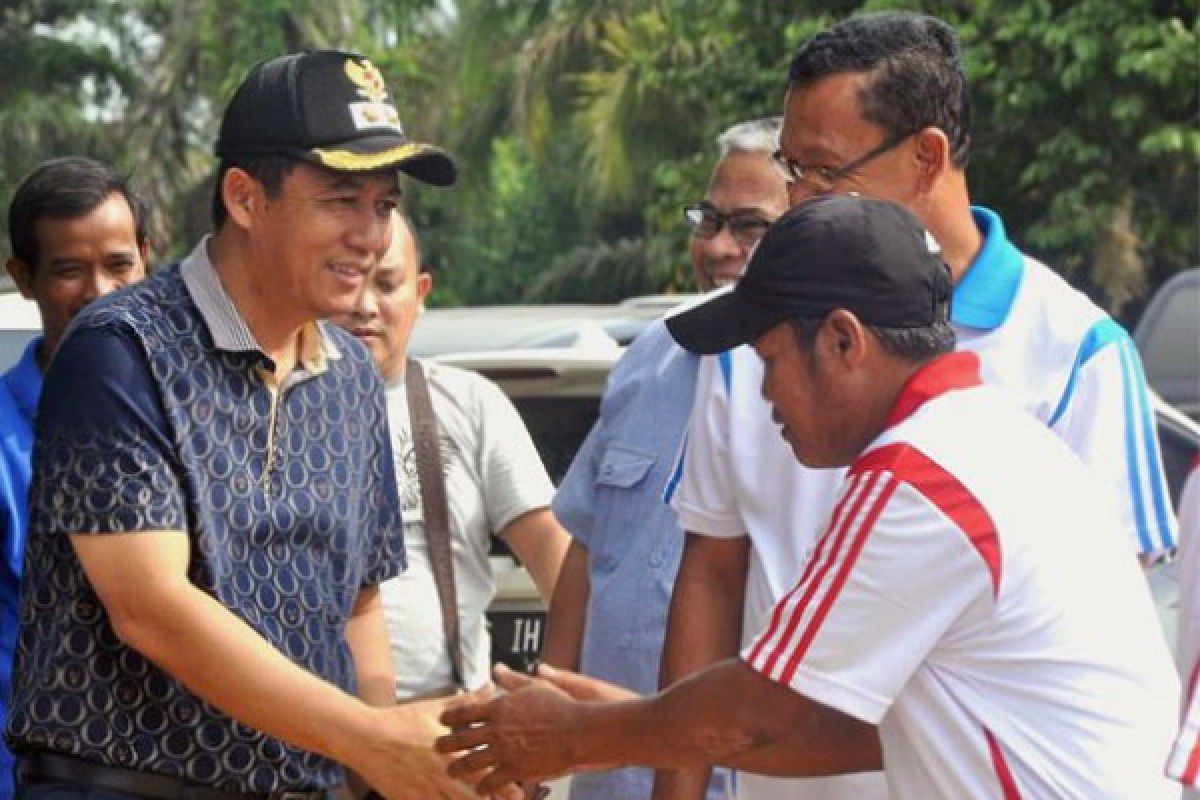 Muarojambi jaga silaturahim lewat sepakbola